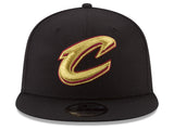 Cleveland Cavaliers NBA New Era - Gold on Team 9FIFTY Snapback Cap