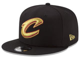 Cleveland Cavaliers NBA New Era - Gold on Team 9FIFTY Snapback Cap