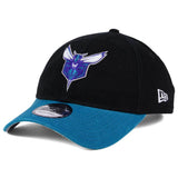 Charlotte Hornets NBA New Era - 2Tone Shone 9TWENTY Black-Teal Cap