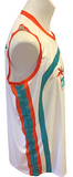 Flint Tropics #7 Coffee Black – White Jersey