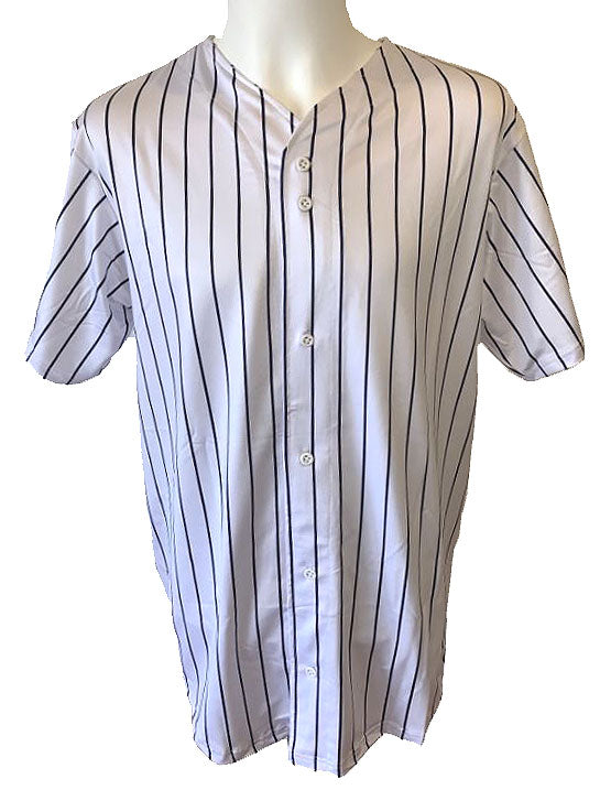 The Warriors Furies Pinstriped Baseball Jersey Costume - L