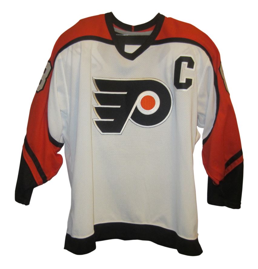 Philadelphia Flyers Eric Lindros CCM White Semi Pro Jersey – Pro