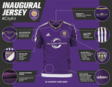 Orlando City MLS adidas - Primary Authentic Jersey