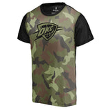 Oklahoma City Thunder NBA Fanatics - Camo Collection Blast Sublimated T-Shirt