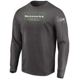 Seattle Seahawks NFL Majestic - Kick Return Long Sleeve T-Shirt
