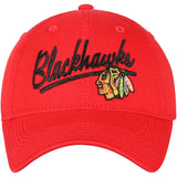 Chicago Blackhawks NHL adidas - Top Stitch Adjustable Cap