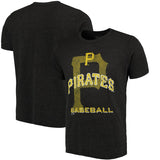 Pittsburgh Pirates MLB Majestic - Visionary Tri-Blend T-Shirt
