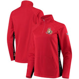Ottawa Senators NHL Hands High - Women's MVP ¼ Zip  Pullover Jacket