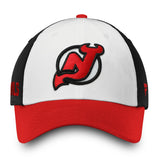 New Jersey Devils NHL Fanatics - Iconic Fundamental Adjustable Cap