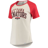 Ottawa Senators NHL Fanatics - Women's True Classics Raglan T-Shirt