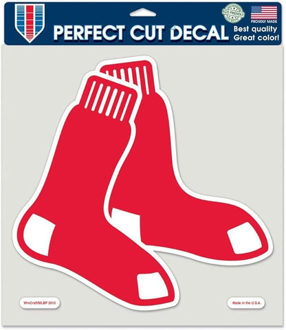 Boston Red Sox MLB Wincraft – 8” x 8” Perfect Cut Decal