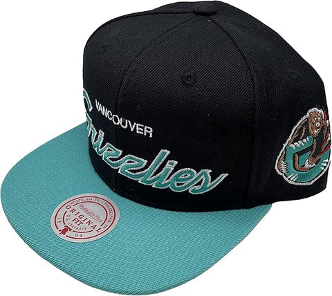 Vancouver Grizzlies NBA Mitchell &amp; Ness - Team Script Snapback Cap
