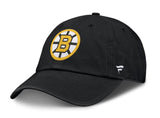 Boston Bruins NHL Fanatics - Primary Logo Adjustable Cap – Black
