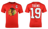 Chicago Blackhawks Jonathan Toews NHL Reebok - Player T-Shirt