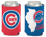 Chicago Cubs MLB WinCraft - State Shape Stubby Holder