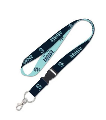 Seattle Kraken NHL WinCraft - Lanyard with Detachable Buckle