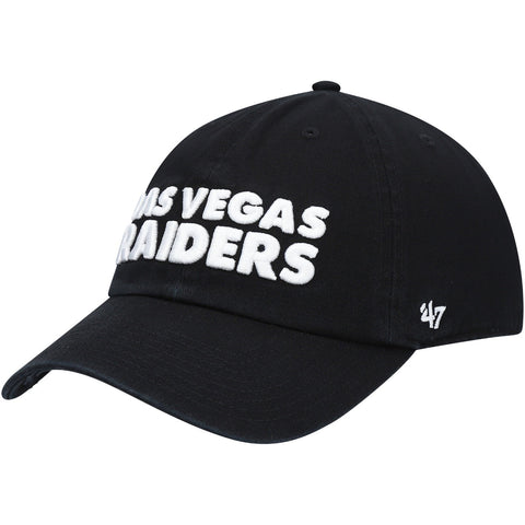Las Vegas Raiders NFL  '47 - Clean Up Script Adjustable Cap