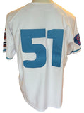 Miami Giants Negro League - Full Button Front White Jersey