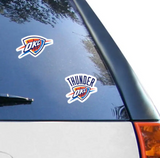 Oklahoma City Thunder NBA WinCraft - 2-Pack 4" x 4" Decals