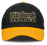Pittsburgh Penguins NHL Fanatics - Heritage Home Ice Adjustable Cap