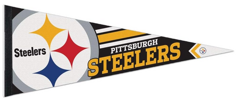 Pittsburgh Steelers NFL WinCraft – 12”x30” Premium Pennant