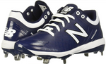 New Balance 4040v5 - Low Metal Baseball Cleats - Navy