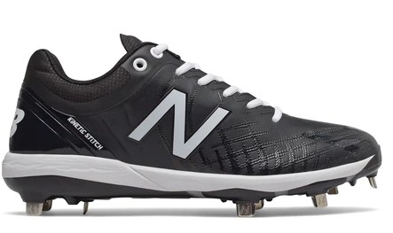 New Balance 4040v5 - Low Metal Baseball Cleats - Black