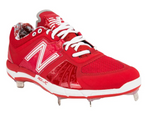 New Balance L3000V2 - Low Metal Cleat – Red - Size 16