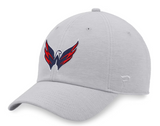 Washington Capitals NHL Fanatics – Grey Logo Adjustable Cap