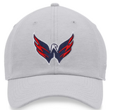 Washington Capitals NHL Fanatics – Grey Logo Adjustable Cap