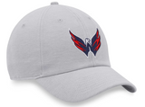 Washington Capitals NHL Fanatics – Grey Logo Adjustable Cap