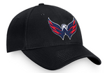 Washington Capitals NHL Fanatics – Basic Black Snapback Cap