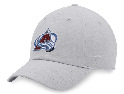 Colorado Avalanche NHL Fanatics – Grey Logo Adjustable Cap