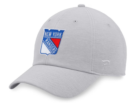 New York Rangers NHL Fanatics – Grey Logo Adjustable Cap