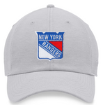 New York Rangers NHL Fanatics – Grey Logo Adjustable Cap