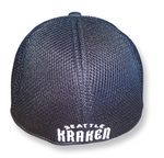 Seattle Kraken NHL ’47 Brand - Black and White Contender Stretch Fit Cap