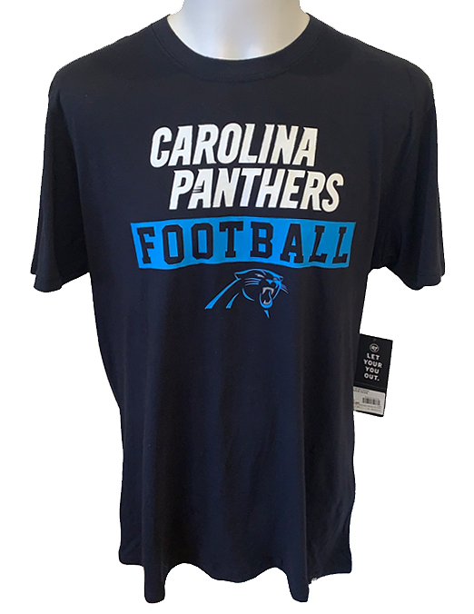 Carolina Panthers NFL 47 Brand Backdraft Super Rival T Shirt