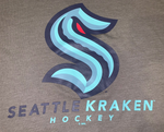 Seattle Kraken NHL Team Apparel – Tri Colour Long Sleeve T-Shirt
