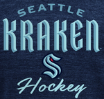 Women's Seattle Kraken NHL Fanatics - Women's Notch Neck Raglan T-Shirt