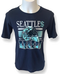 Seattle Kraken NHL Team Apparel – Toddler - Helmet Head T-Shirt