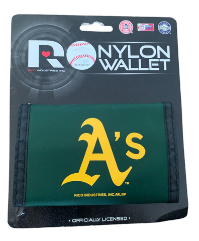 Oakland Athletics MLB Rico - Nylon Trifold Wallet