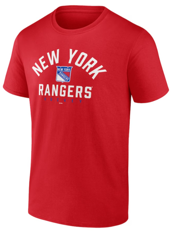 New York Rangers NHL Fanatics – Team Victory Arch T-Shirt