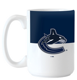 Vancouver Canucks NHL Logo Brands - 15oz. Colorblock Mug