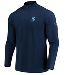 Seattle Mariners MLB Under Armour - Passion Performance Tri-Blend Quarter-Zip Jacket