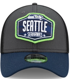 Seattle Seahawks NFL New Era - Trucker 39THIRTY Flex Cap