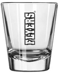 Philadelphia Flyers NHL Logo Brands – Two Sided 2oz. Shot Glass