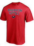 Washington Capitals NHL Fanatics - Game Day Stack T-Shirt