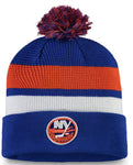 New York Islanders NHL Fanatics - Authentic Pro Cuffed Knit Beanie