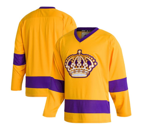 Los Angeles Kings NHL adidas - Team Classics Gold Jersey