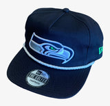 Seattle Seahawks NFL New Era – Rope Golfer Snapback Cap - Navy